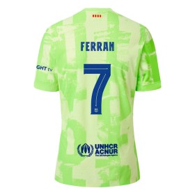 Fotbalové dres FC Barcelona Ferran 7 Alternativní 2024-25 Krátký Rukáv